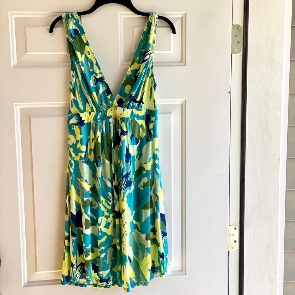 Matty M- Multi Color Spring Dress
